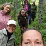 Women in the forest