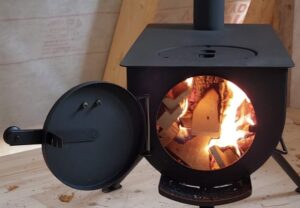 Wood heating