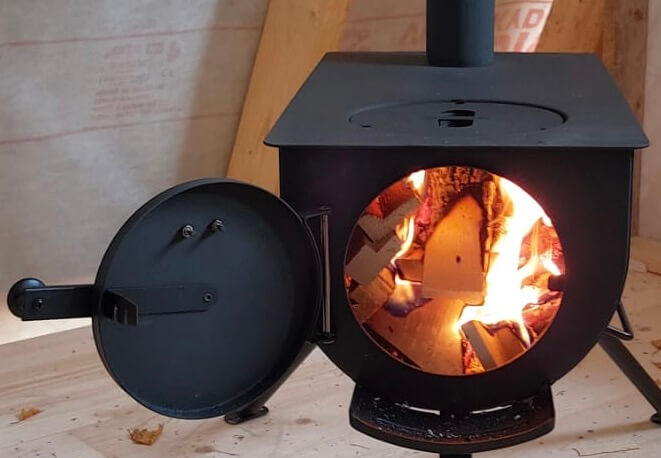Wood heating
